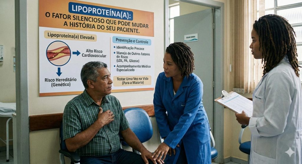 Lipoproteína(a): o fator silencioso que pode mudar a história do seu paciente