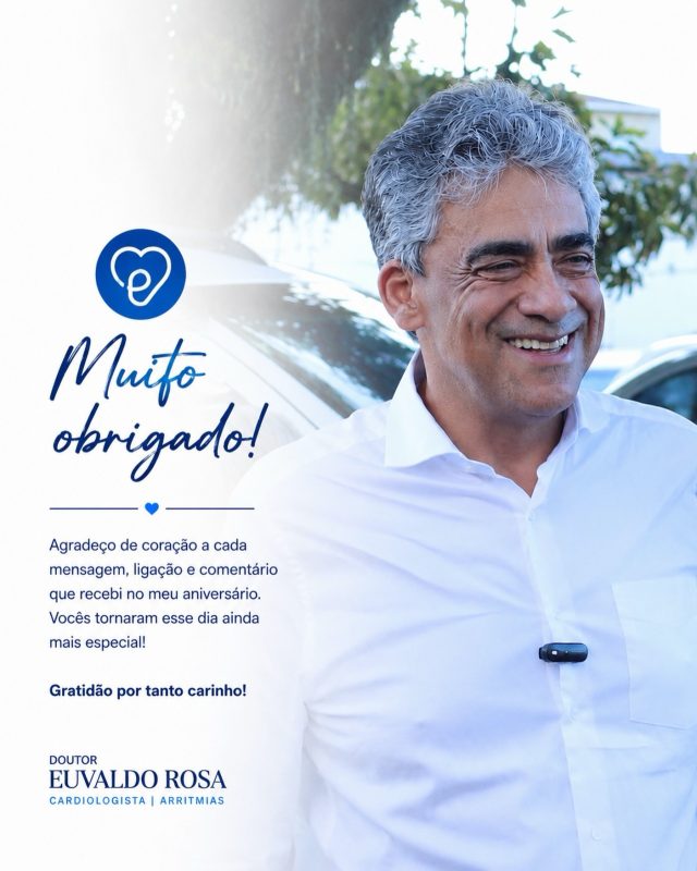 Quero agradecer de coração a cada pessoa que tirou um tempinho do seu dia para me enviar uma mensagem, ligação ou comentário pelo meu aniversário.

Recebi muito carinho, muitas palavras bonitas e demonstrações de afeto que realmente me emocionaram. Nem sempre consigo responder cada mensagem individualmente, mas saibam que li tudo com muita gratidão.

Obrigado por fazerem parte da minha caminhada e por tornarem essa data ainda mais especial. Que Deus abençoe grandemente a vida de cada um de vocês.

Gratidão por tanto carinho!