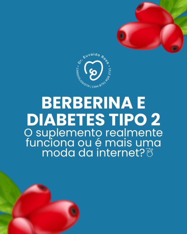 A berberina ganhou enorme popularidade nas redes sociais e passou a ser chamada, de forma equivocada, de “Ozempic natural”. A realidade é mais complexa.

As evidências disponíveis mostram que ela pode reduzir modestamente a glicemia e a hemoglobina glicada, além de apresentar efeitos metabólicos interessantes. No entanto, os estudos ainda apresentam limitações importantes, e as principais diretrizes internacionais não a recomendam como tratamento de rotina para o diabetes tipo 2.

Isso não significa que ela não tenha utilidade. Em pacientes bem selecionados, sob acompanhamento médico, a berberina pode atuar como coadjuvante, mas nunca substituindo mudanças no estilo de vida nem medicamentos com benefícios cardiovasculares e renais já comprovados.

A boa medicina não é feita de promessas. É feita de evidências, individualização e acompanhamento contínuo.