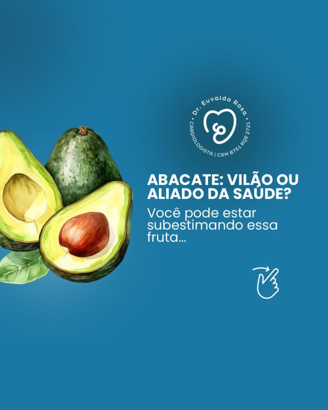 Tem gente que ainda olha pro abacate com desconfiança…
“é gorduroso”, “engorda”, “não pode”.

Mas a verdade é que o problema nunca foi o abacate —
é a forma como a gente entende a alimentação.

Ele é uma das frutas mais completas que existem: ajuda o coração, controla a glicose, melhora a saciedade e ainda contribui para um envelhecimento mais saudável.

O segredo não é excluir.
É aprender a usar a seu favor.

Se você quer uma alimentação mais equilibrada, começa por aqui. 🥑

#abacate #alimentacaosaudavel #saudedocoracao #diabetestipo2 #vidasaudavel